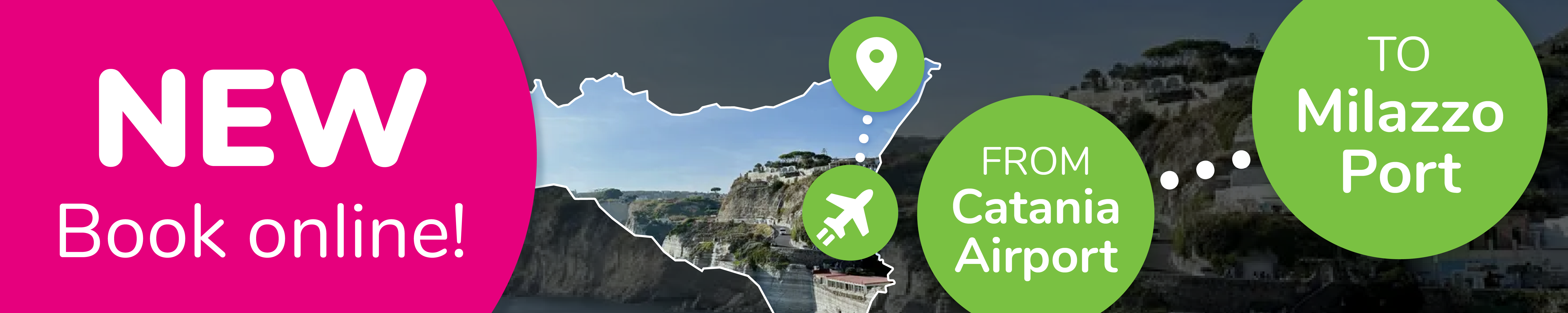 Catania Airport – Milazzo Port