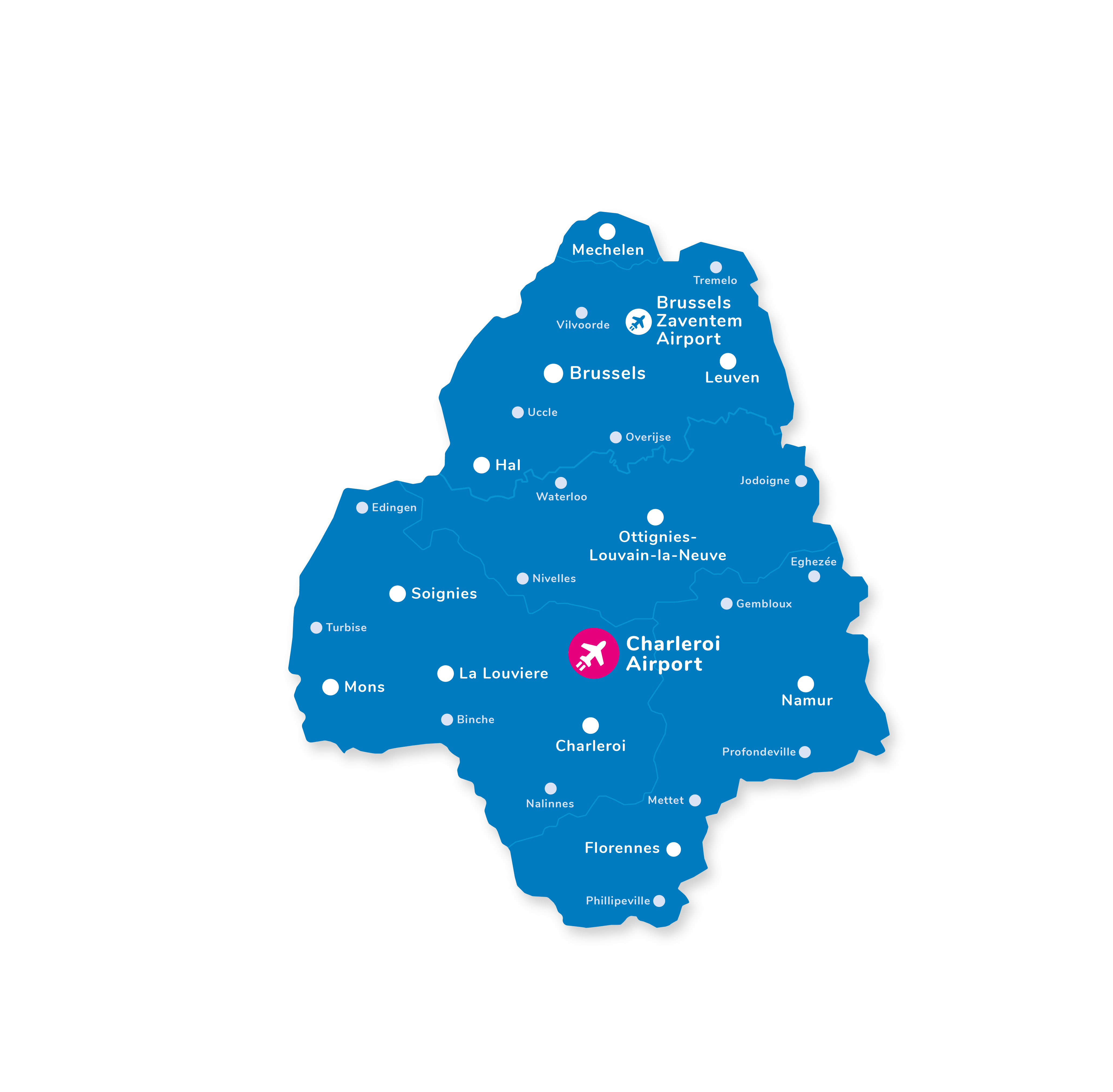 smart taxi from Charleroi Airport 