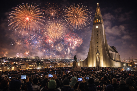 Reykjavik new years eve